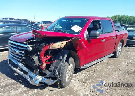 2015 Ford F-150 Xlt z USA, uszkodzony, nr VIN 1FTEW1C89FFC31528